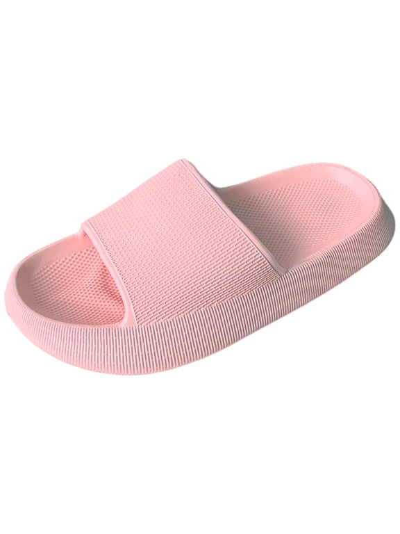 Women's Cushion Slides Summer Pillow Slip On Sandals