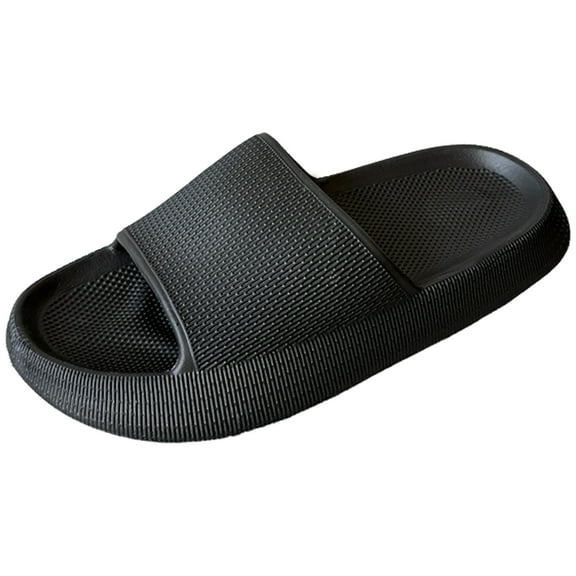 LAVRA Women's Cushion Slides Summer Pillow Slip On Sandals