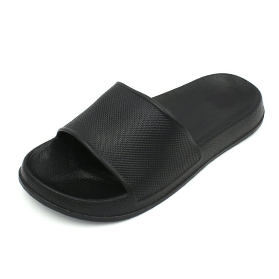 LAVRA Women's Cushion Slip On Sport Water Slide Sandals