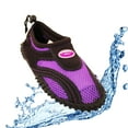 thumbnail image 1 of LAVRA Women's Drawstring Aqua Sock Adjustable Water Shoe Beach Slip On, 1 of 3