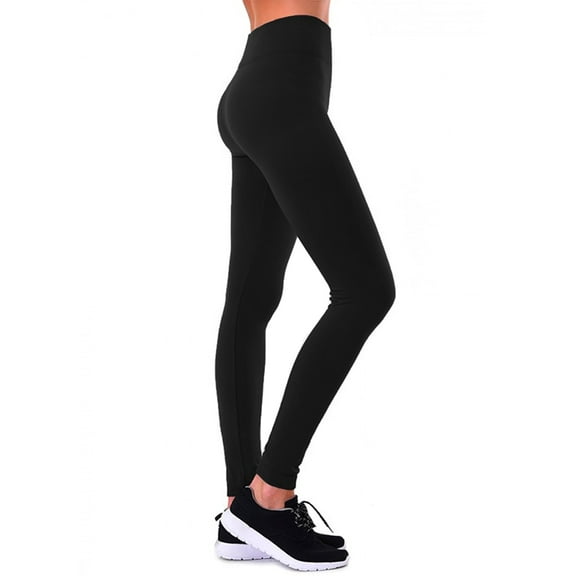 LAVRA Women's Fleece Lined Leggings in Regular and Plus Size Full Length