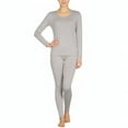 thumbnail image 1 of Lavra Women’s Fleece Lined Thermal Sets Winter Warm Long John Underwear Long Sleeve Top Pants Base Layer, 1 of 6