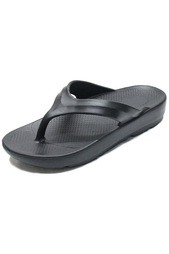 Women's Arch Support Flip Flop Cushioned EVA Thong Sandals Flatform