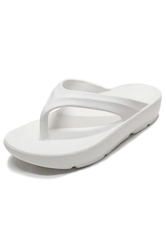Women's Arch Support Flip Flop Cushioned EVA Thong Sandals Flatform