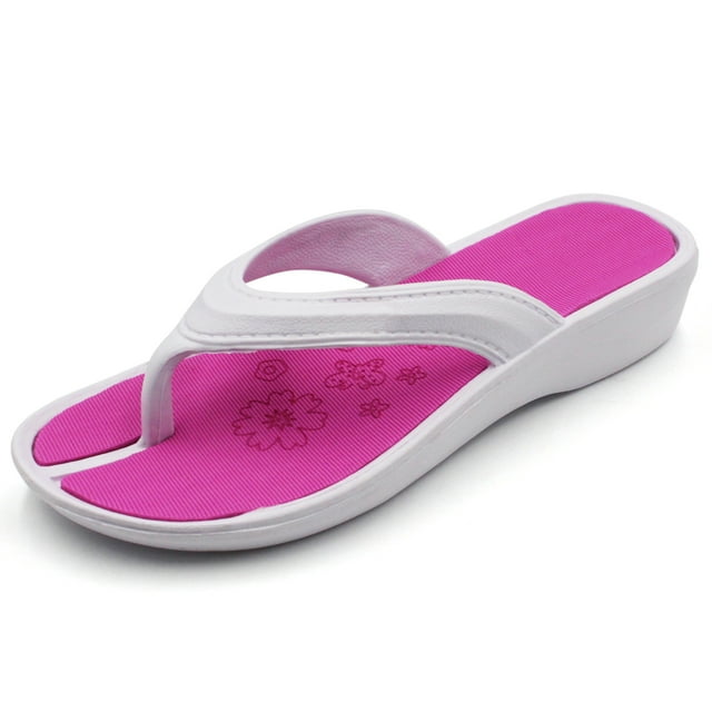 LAVRA Women's Flip Flop Cushion Beach Sandals Female Casual Comfort
