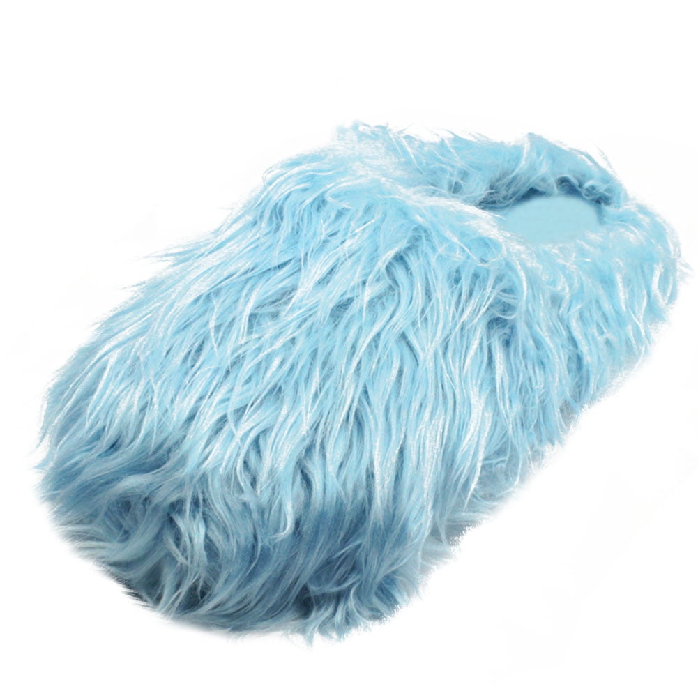 LAVRA Women's Fuzzy Slippers Warm Bedroom Faux Fur House Shoes
