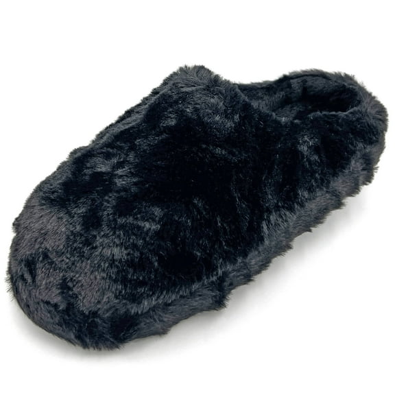 LAVRA Women's Fuzzy Slippers Memory Foam Comfort House Shoes