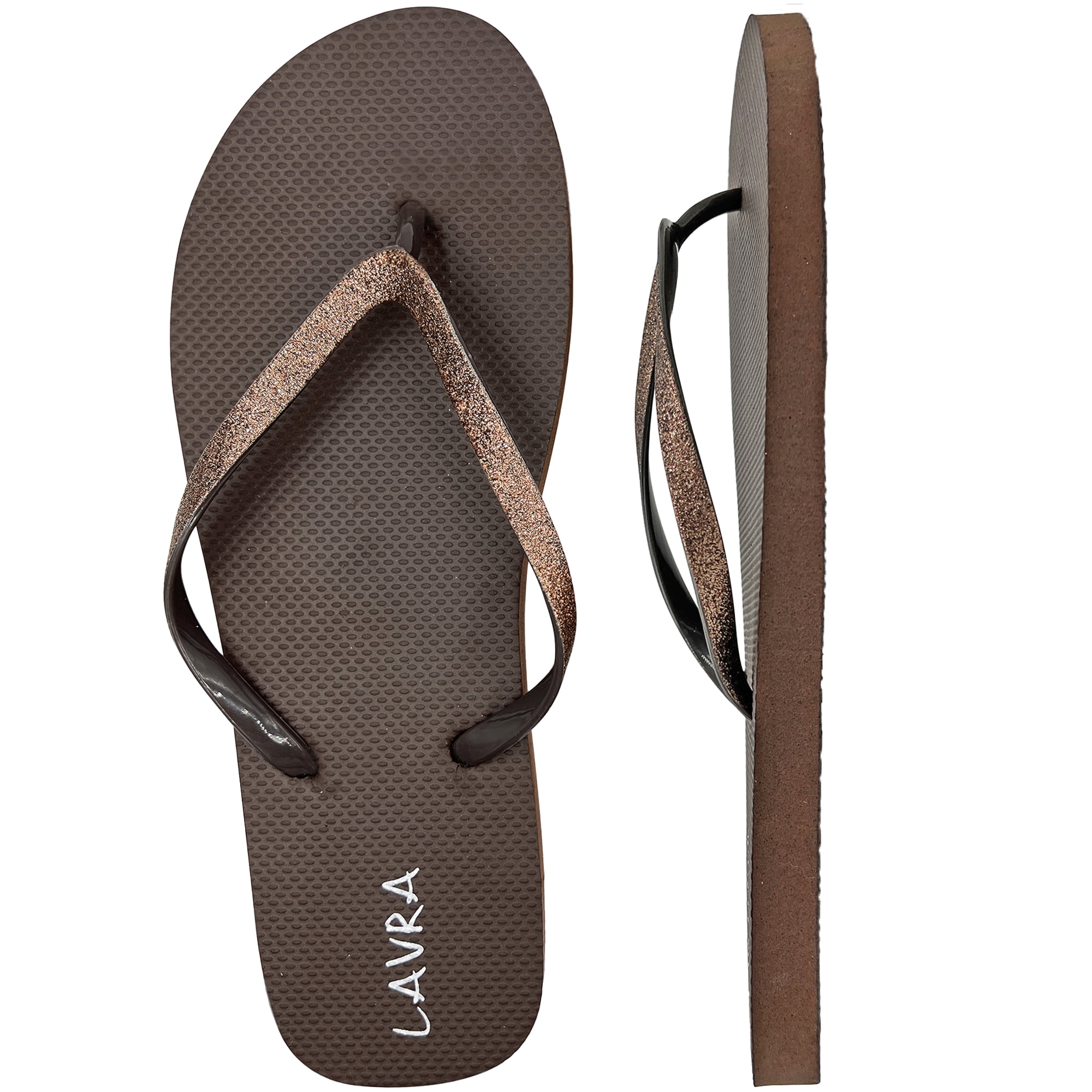 Glitter flip flop sandals sale