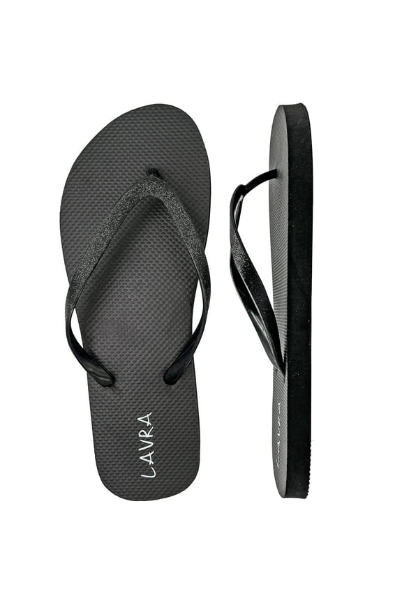 Women's Flip Flop Glitter Bling Thong Sandals Bridal