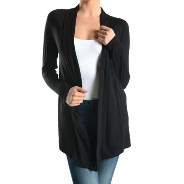 Women's Lightweight Draped Front Open Cardigan Botswana