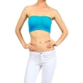 thumbnail image 1 of LAVRA Women’s Plus & Regular Size Bandeau Strapless Padded Bra Tube Top XS-3X, 1 of 1