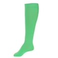 thumbnail image 1 of LAVRA Women's Pair of Lightweight Solid Color Full Length Socks-Light Green, 1 of 1