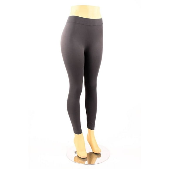 LAVRA Women's Plus Size Basic Solid Color Leggings One Size