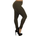 thumbnail image 1 of LAVRA Women's Plus Size Fleece Lined High Waist Leggings, 1 of 2