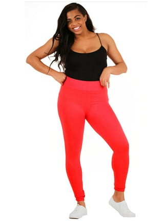 New SATINA Tan High Waisted Leggings for Women, 3 Inch Waistband, Plus  Size