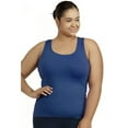 thumbnail image 1 of LAVRA Women's Plus Size Nylon Strechy Racerback Tank Top, 1 of 18