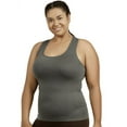 thumbnail image 1 of LAVRA Women's Plus Size Nylon Strechy Racerback Tank Top, 1 of 3