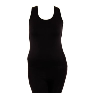 LAVRA Women's Plus Size Racerback Stretch Tank Top