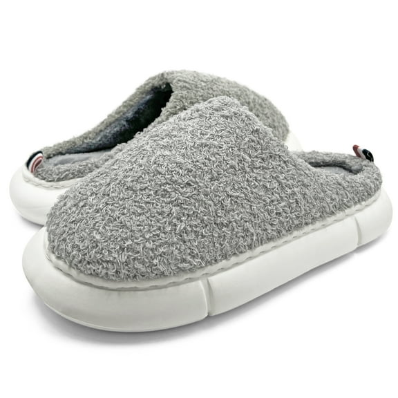 LAVRA Women's Plush Cushion Cloud SlippersHouse Shoes