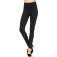 thumbnail image 1 of LAVRA Women's Regular & Plus Size Fleece Lined Full Length Leggings, 1 of 3