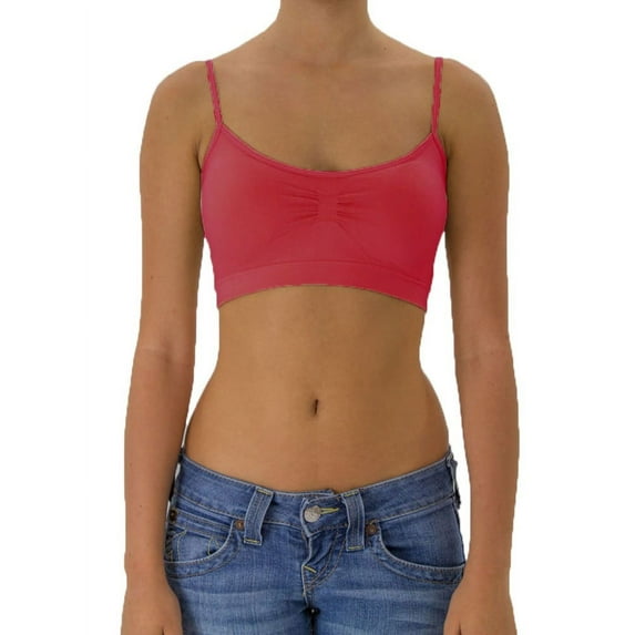 LAVRA Women's Seamless Stretch Padded Wire Free Bra Bralette