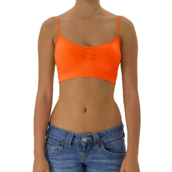 LAVRA Women's Seamless Stretch Padded Wire Free Bra Bralette