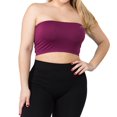 thumbnail image 1 of LAVRA Women's Strapless Bralette Non Padded Plus Size Bandeau Seamless Tube Top, 1 of 3