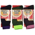 thumbnail image 1 of LAVRA Women's Thermal Socks Size 9-11 Warm Winter Heated Sox Insulated Feet Pair of 1-3 Packs, 1 of 3