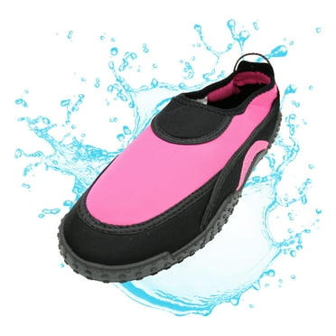 LAVRA Women's Water Shoes Training Aqua Sock Adjustable Drawstring Swimming Slip On