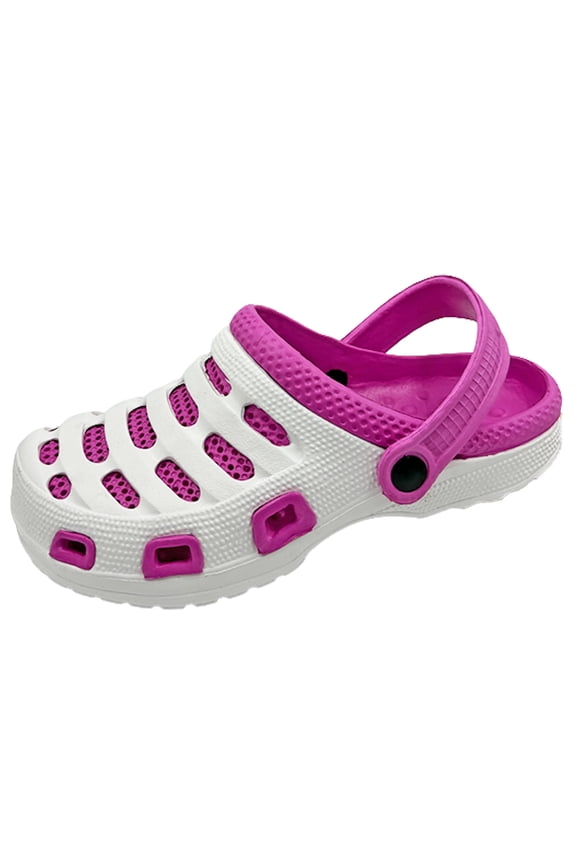 Women’s Waterproof Garden Clogs Slip‑On Nursing Shoes with Heel Strap Summer Sandals