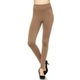 thumbnail image 1 of LAVRA Womens Fleece-Lined Leggings Regular & Plus Size Soft Strechy Yoga Thermal Pants Packs, 1 of 3