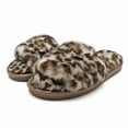 thumbnail image 1 of LAVRA Womens Fuzzy Slides Faux Fur Slippers Sandals, 1 of 1