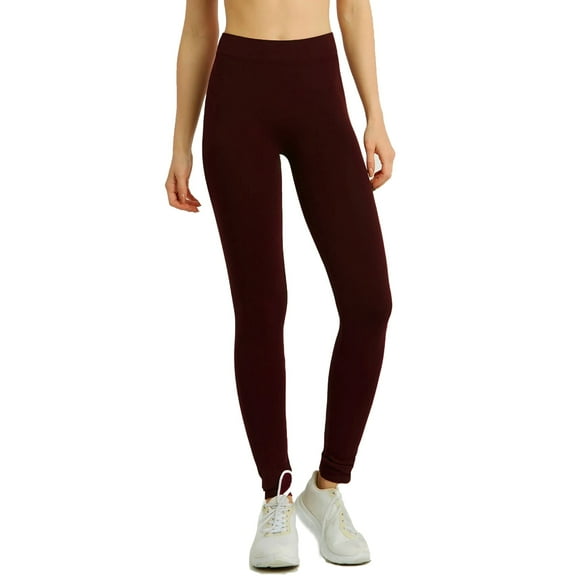 LAVRA Womens Leggings Stretchy Full Length Carpi Footless Tights Workout Yoga Pants Cropped