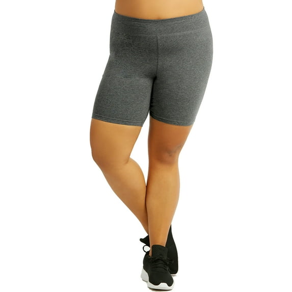 LAVRA Womens Regular &Plusr Size Shorts Athletic Bike Cotton Short Yoga Bottoms