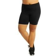 LAVRA Womens Regular &Plusr Size Shorts Athletic Bike Cotton Short Yoga Bottoms