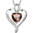 thumbnail image 1 of LAVUMO Heart Necklace for Women Sterling Silver 925 Jewelry Gift for Loved one, 1 of 6