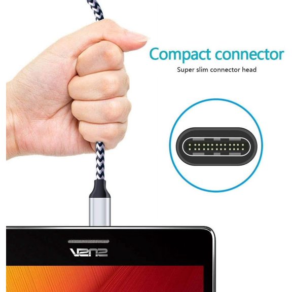 LAWONP-Galaxy S26 C Charger Cable Fast Charging 5Pack 6Ft Type USB C Car Cords Phone Charger for Android Compatible for Samsung Galaxy S26 S25 S23 S21 S20 Ultra S10 S8 S9 Plus S23 S24 S22 A51 iPhone