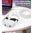 thumbnail image 1 of LAWONP-Link Cable 16FT Compatible with Meta/Oculus Quest 3S, Quest 3, Quest 2/Pro, PICO 4 Accessories VR Headsets, Charging Cord and High Speed Data Wire, Charging Cable for Steam Gaming PC (16FT), 1 of 3