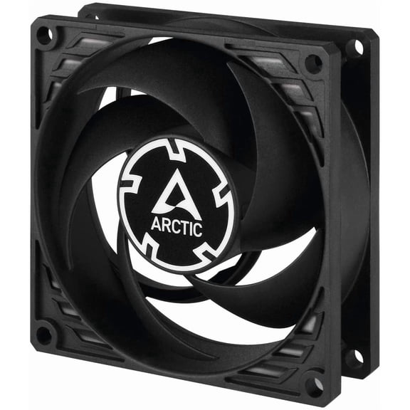 LAWONP-P8 PWM PST CO - PC Fan, 80mm Case Fan, PWM Sharing Technology (PST), Pressure-optimised, Dual Ball Bearing for Continuous Operation, Computer, 2003000 RPM