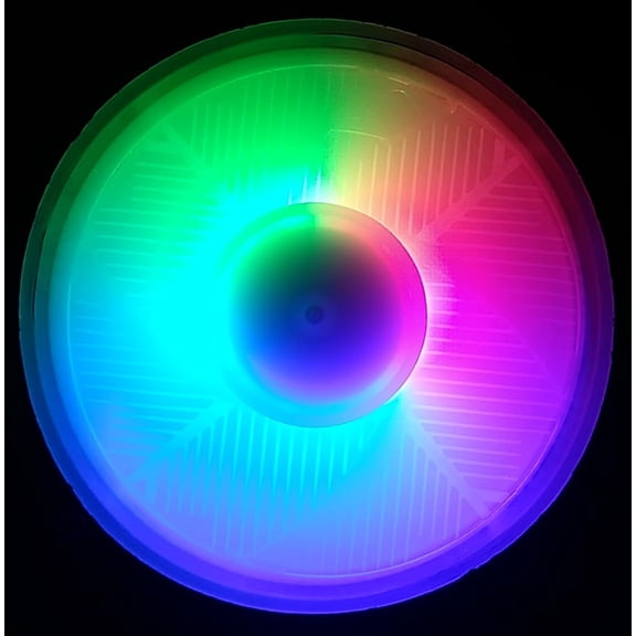 LAWONP-TW-25 95W RGB LED CPU Cooler Aluminum Heatsink 4-Pin PWM 92mm Fan Pre-Applied Thermal Paste for AMD Socket AM5 AM4 Desktop PC Computer