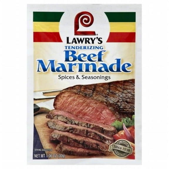 LAWRYS  Beef Marinade Spices & Seasonings - 1.06 oz.