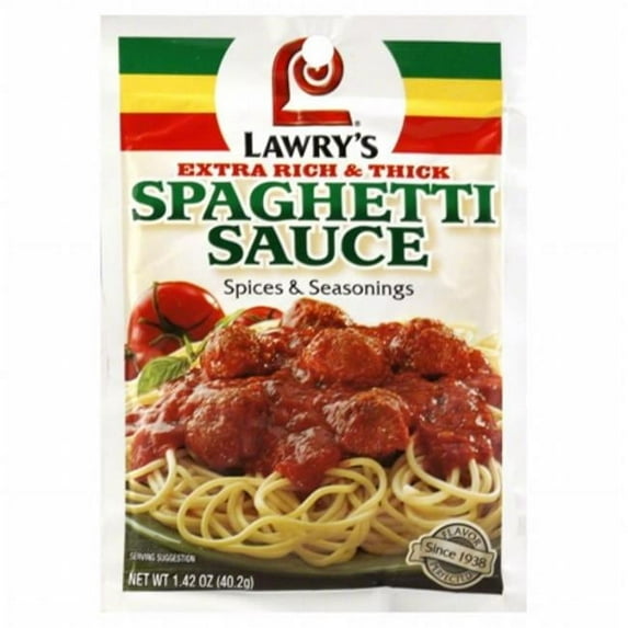 LAWRYS MIX SCE SPAG RICH&THICK-1.42 OZ -Pack of 12