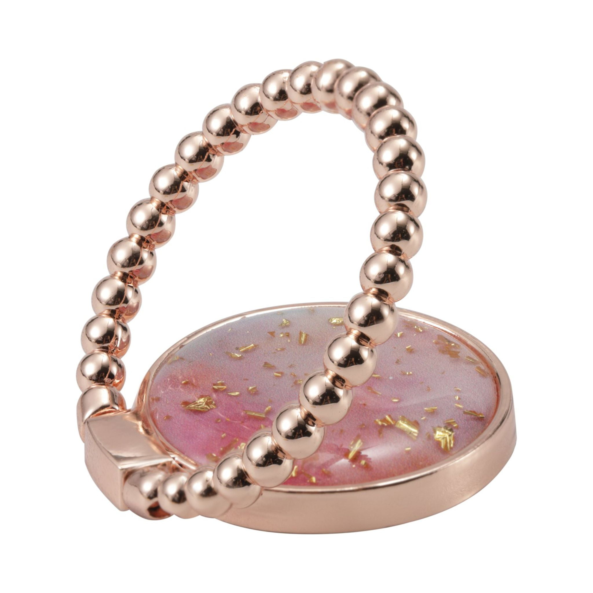 LAX Gadgets Laurel Phone Ring Holder Kick-Stand 4 inch - Rose Gold
