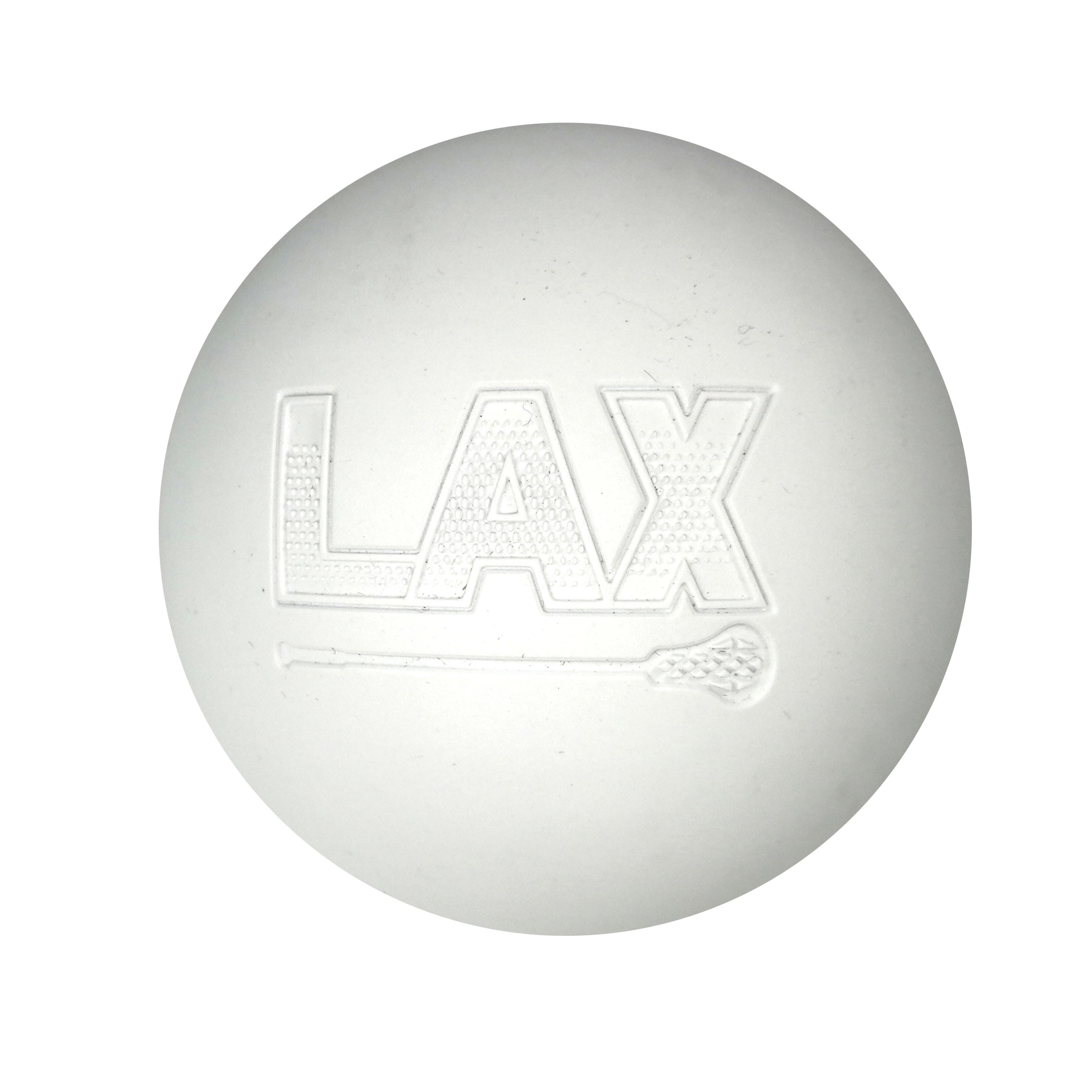 LAX Gadgets Rubber Lacrosse White Balls a 15 pack 2.5 inches in Size