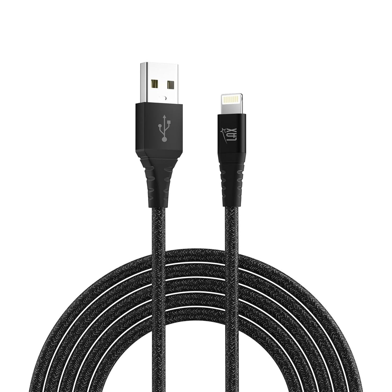 LAX Gadgets USB to Lightning Cable for iPhone, iPad, iPod
