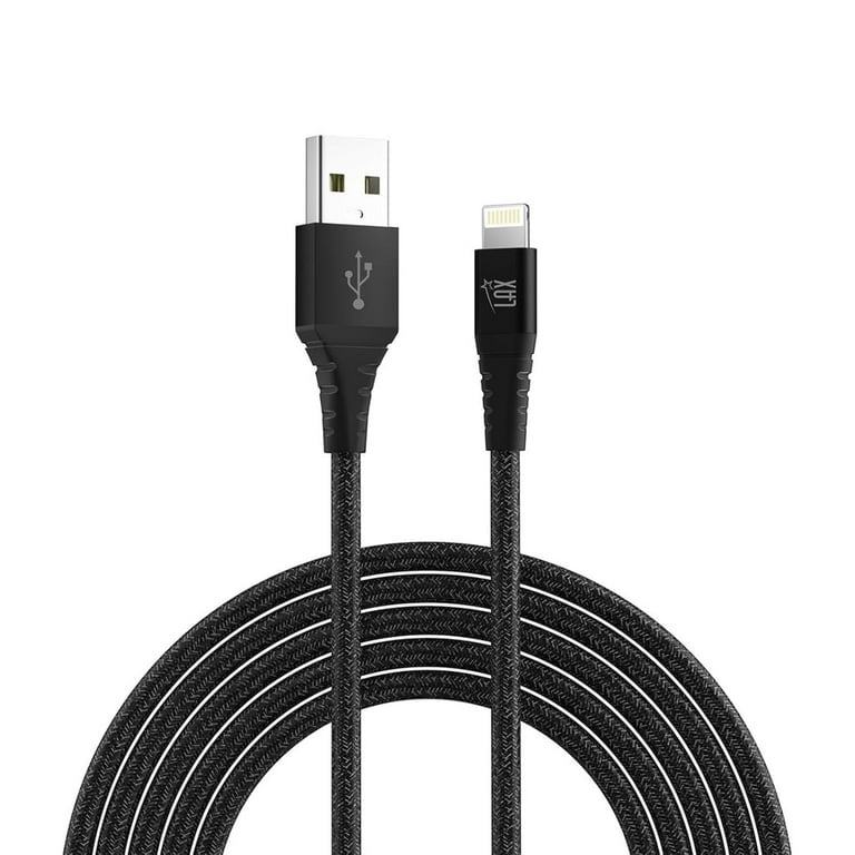 LAX Gadgets USB to Lightning Cable for iPhone, iPad, iPod