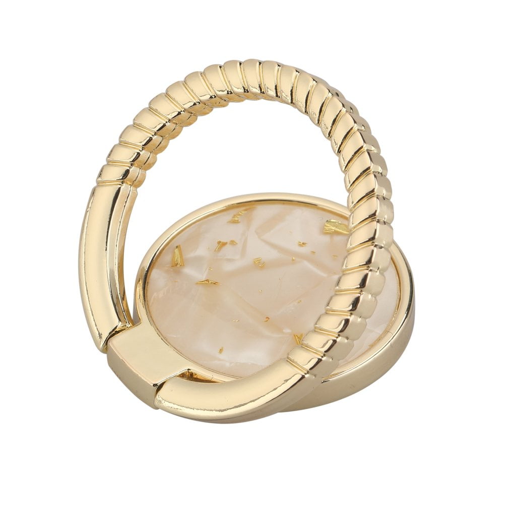 LAX Marble Ring Holder Kick-Stand 4 inch - Gold