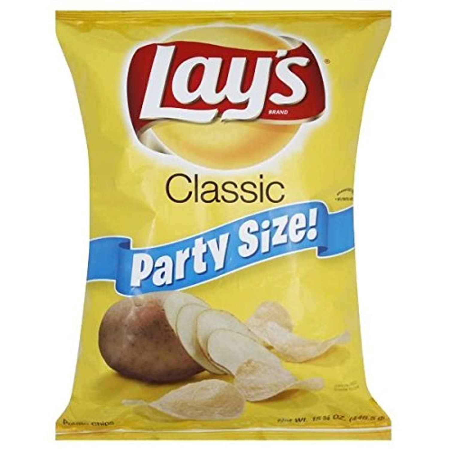 Hot Chips Challenge Lay's Classic Potato Chips 13oz - Delivered In As ...