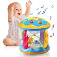 LAYADO Baby Toys For 612 Months,4 in 1 Musical Projector Educational