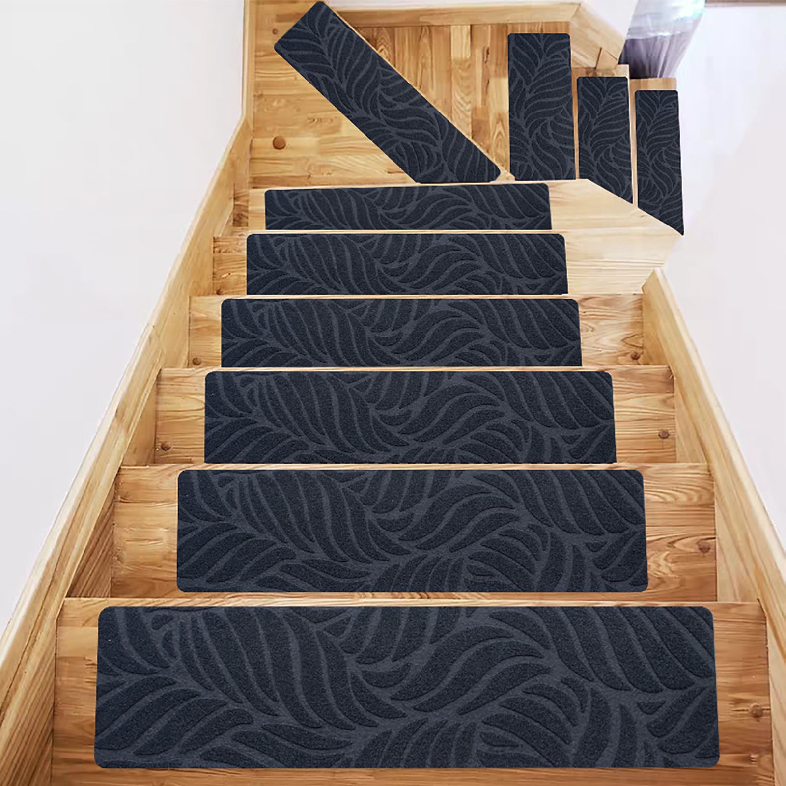 LAYADO Rug Indoor Stair Treads For Wooden Steps, Non Slip Runners
